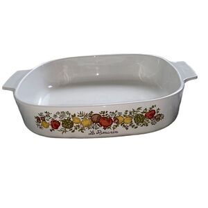 Corning Wear First Edition Rare HTF 1977 A-10-B Le Romarin Spice Of Life 9 3/4 x